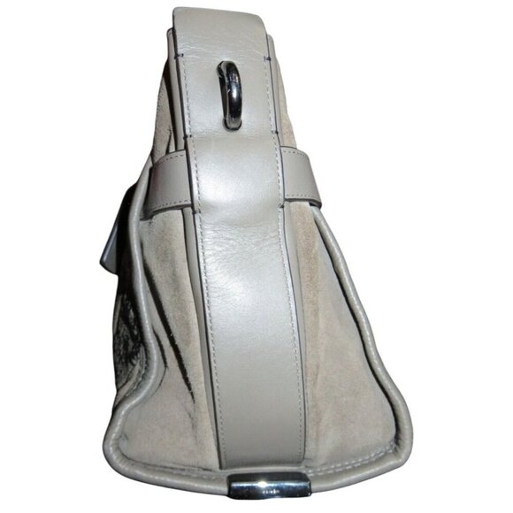 Coach 2015 Swagger 27 Patchwork Soft Suede & Exotic Embossed Leather 2 Way Tote - Picture 3 of 15